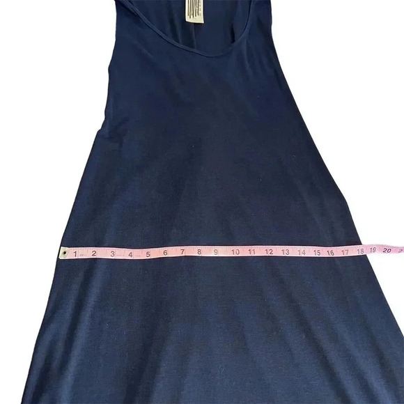 Free People Women's Sleeveless Tank Maxi Dress Blue Size L - Picture 6 of 12